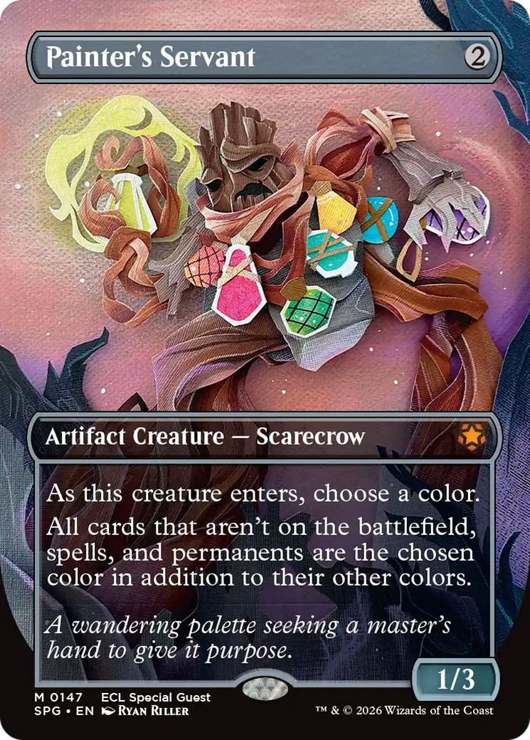 Painter's Servant (Borderless) [Lorwyn Eclipsed Special Guests] | Deep Dive Games St. Marys
