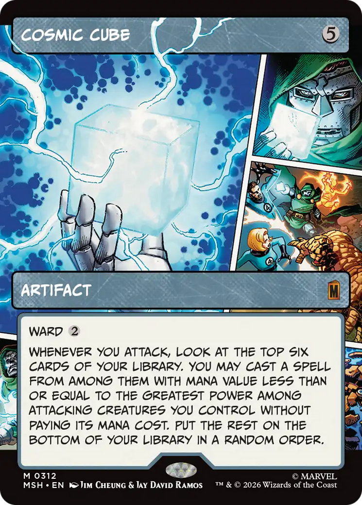Cosmic Cube (Borderless) (0312) [Marvel Super Heroes] | Deep Dive Games St. Marys