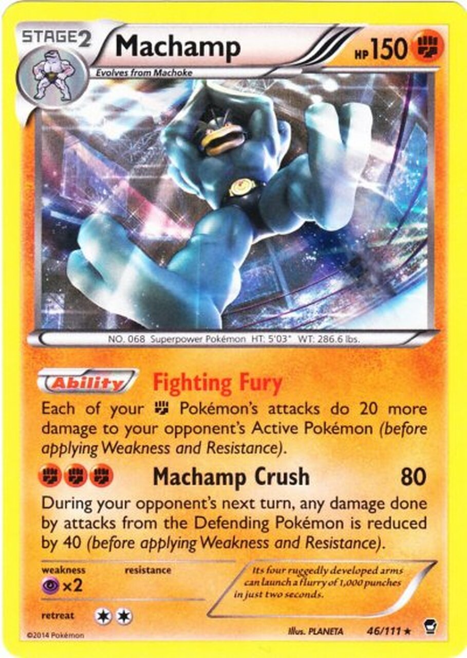 Machamp (46/111) [XY: Furious Fists] | Deep Dive Games St. Marys