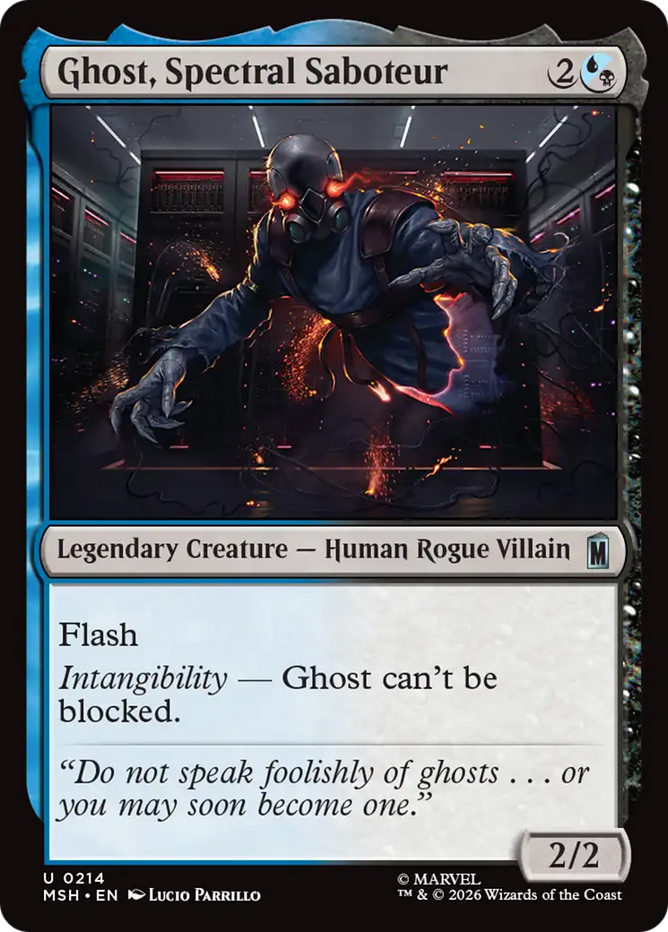 Ghost, Spectral Saboteur [Marvel Super Heroes] | Deep Dive Games St. Marys