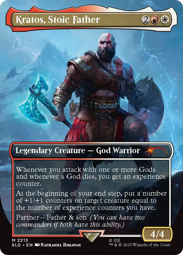 Kratos, Stoic Father [Secret Lair Drop Series] | Deep Dive Games St. Marys