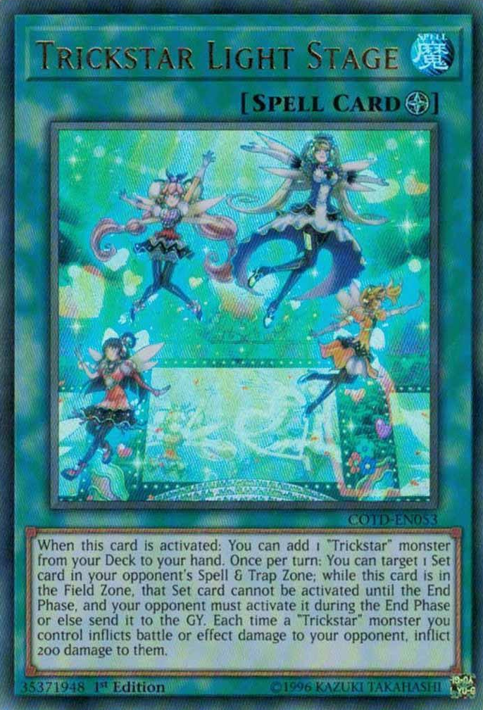 Trickstar Light Stage [COTD-EN053] Ultra Rare | Deep Dive Games St. Marys
