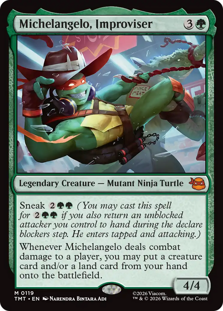 Michelangelo, Improviser [Teenage Mutant Ninja Turtles] | Deep Dive Games St. Marys