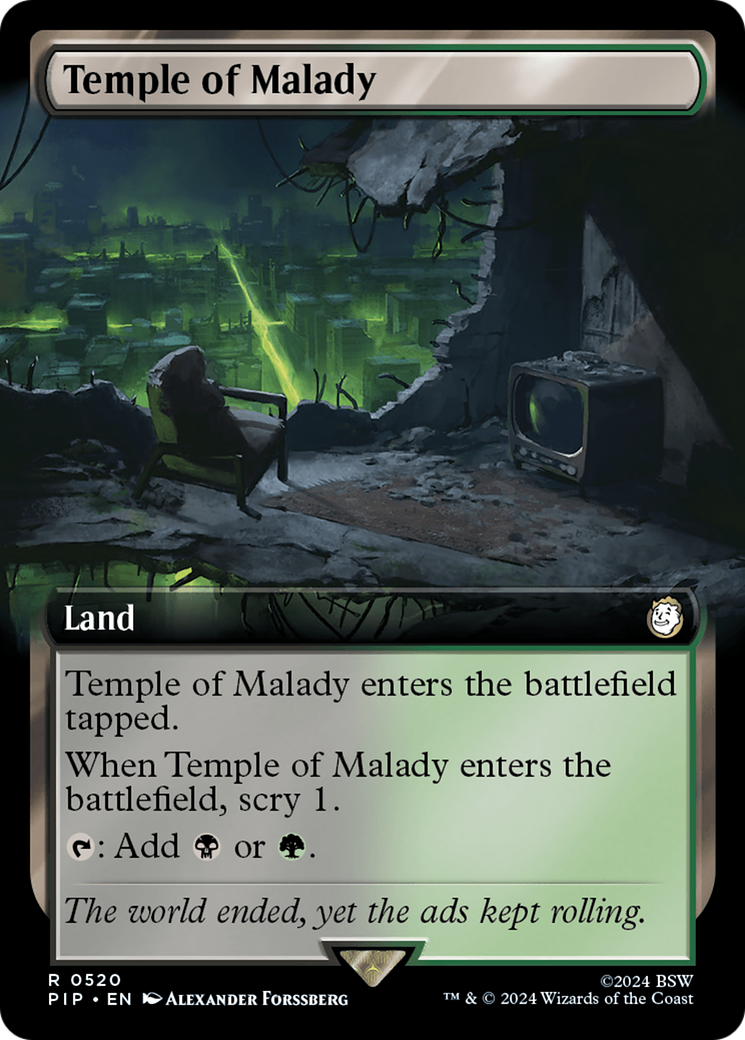 Temple of Malady (Extended Art) [Fallout] | Deep Dive Games St. Marys