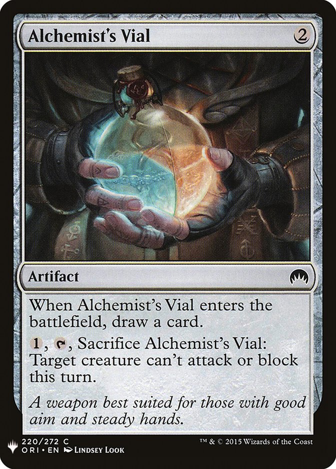 Alchemist's Vial [Mystery Booster] | Deep Dive Games St. Marys