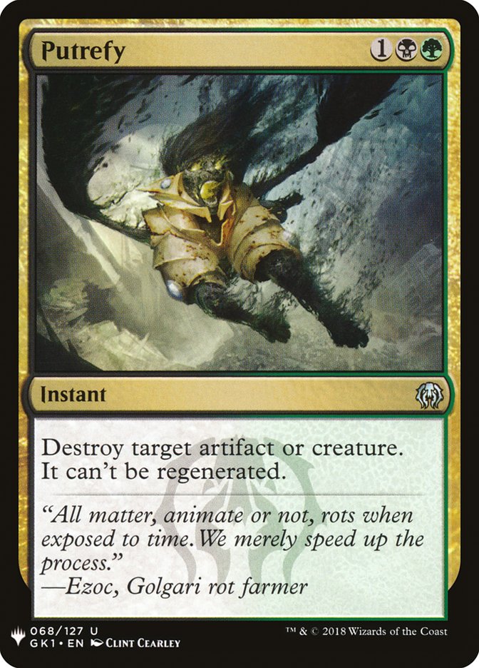 Putrefy [Mystery Booster] | Deep Dive Games St. Marys