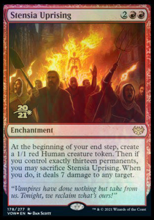 Stensia Uprising [Innistrad: Crimson Vow Prerelease Promos] | Deep Dive Games St. Marys