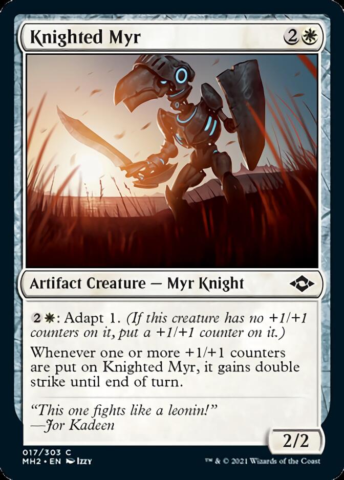 Knighted Myr [Modern Horizons 2] | Deep Dive Games St. Marys