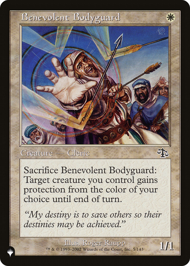 Benevolent Bodyguard [The List] | Deep Dive Games St. Marys