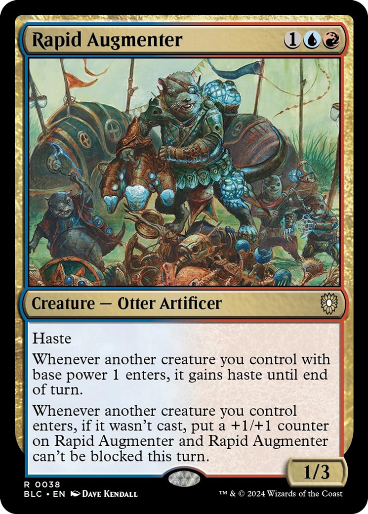 Rapid Augmenter [Bloomburrow Commander] | Deep Dive Games St. Marys