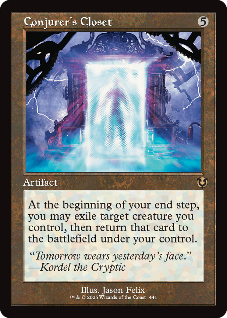 Conjurer's Closet (Retro Frame) [Innistrad Remastered] | Deep Dive Games St. Marys
