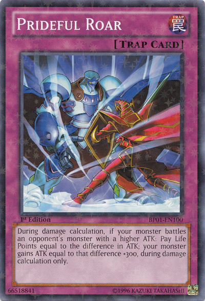 Prideful Roar [BP01-EN100] Starfoil Rare | Deep Dive Games St. Marys