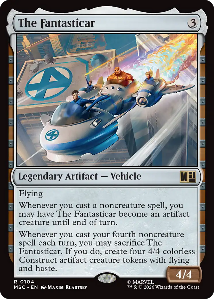 The Fantasticar [Marvel Super Heroes Commander] | Deep Dive Games St. Marys