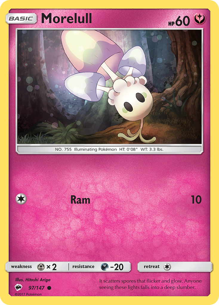 Morelull (97/147) [Sun & Moon: Burning Shadows] | Deep Dive Games St. Marys