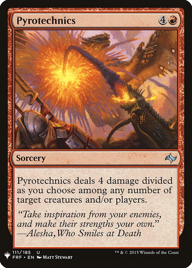 Pyrotechnics [Mystery Booster] | Deep Dive Games St. Marys