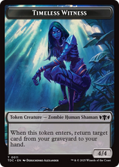 Goat // Timeless Witness Double-Sided Token [Tarkir: Dragonstorm Commander Tokens] | Deep Dive Games St. Marys