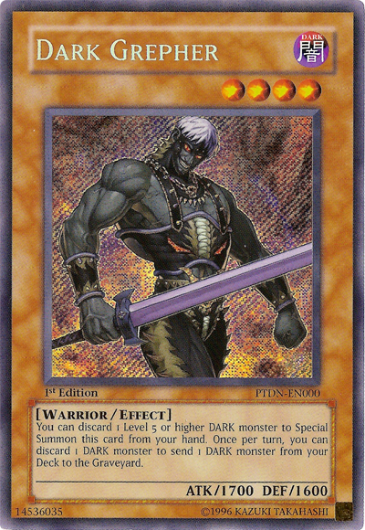 Dark Grepher [PTDN-EN000] Secret Rare | Deep Dive Games St. Marys