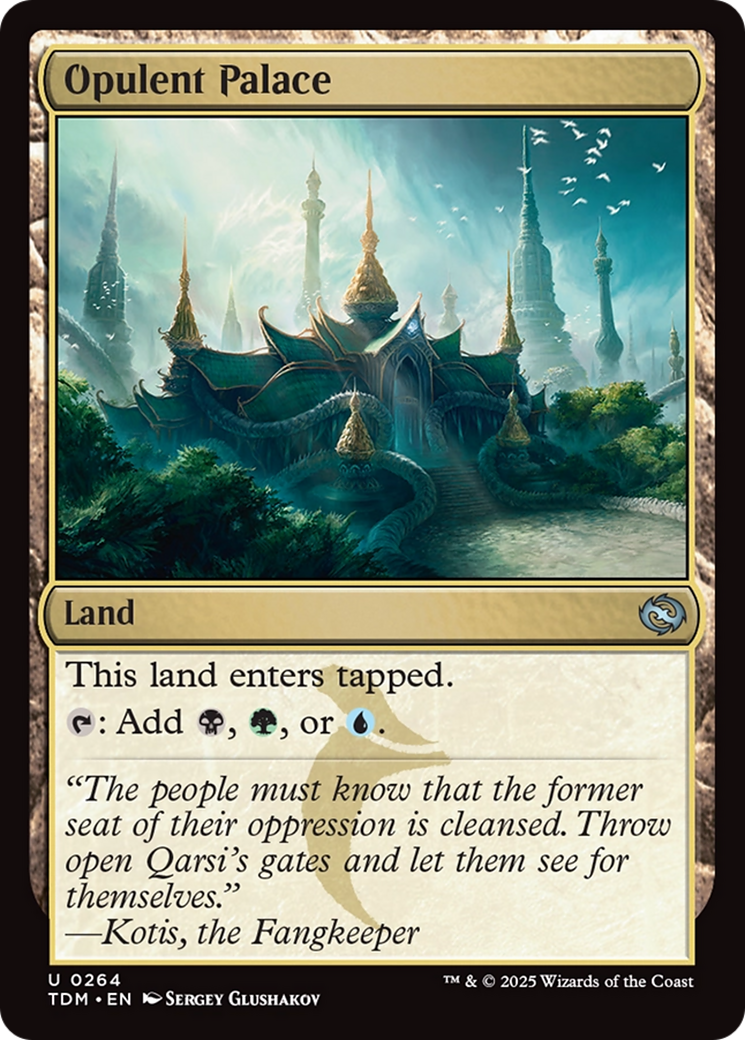 Opulent Palace [Tarkir: Dragonstorm] | Deep Dive Games St. Marys