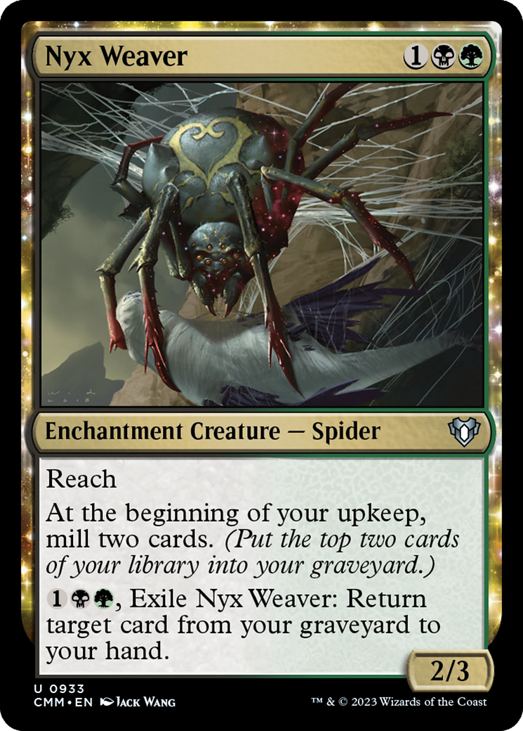 Nyx Weaver [Commander Masters] | Deep Dive Games St. Marys