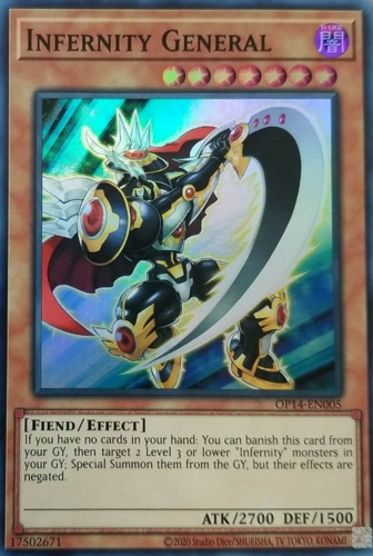Infernity General [OP14-EN005] Super Rare | Deep Dive Games St. Marys