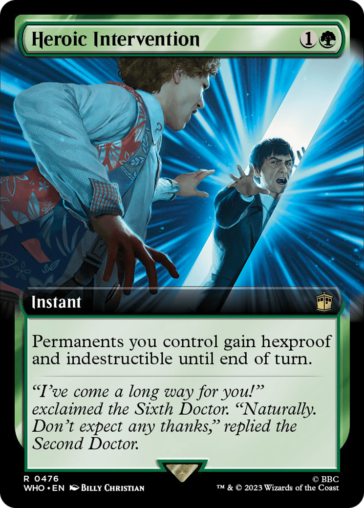 Heroic Intervention (Extended Art) [Doctor Who] | Deep Dive Games St. Marys