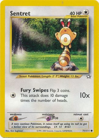 Sentret (71/111) [Neo Genesis Unlimited] | Deep Dive Games St. Marys