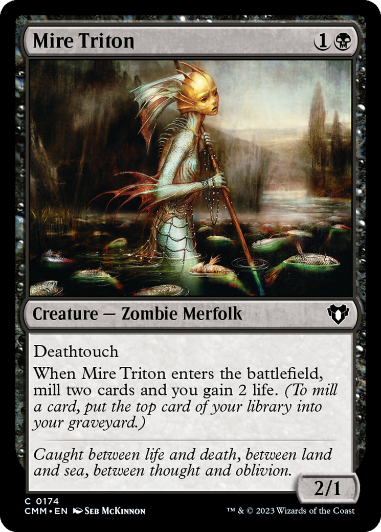 Mire Triton [Commander Masters] | Deep Dive Games St. Marys