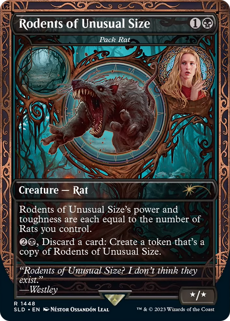 Rodents of Unusual Size - Pack Rat [Secret Lair Drop Series] | Deep Dive Games St. Marys