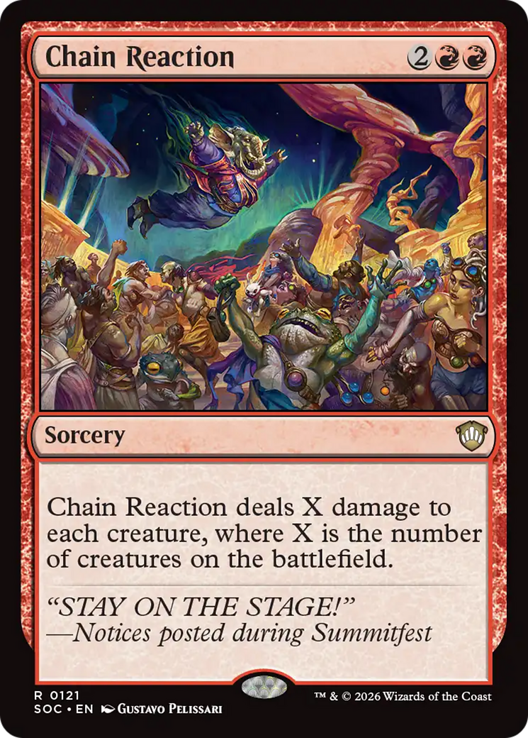 Chain Reaction [Secrets of Strixhaven Commander] | Deep Dive Games St. Marys