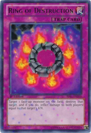 Ring of Destruction [BP01-EN050] Starfoil Rare | Deep Dive Games St. Marys