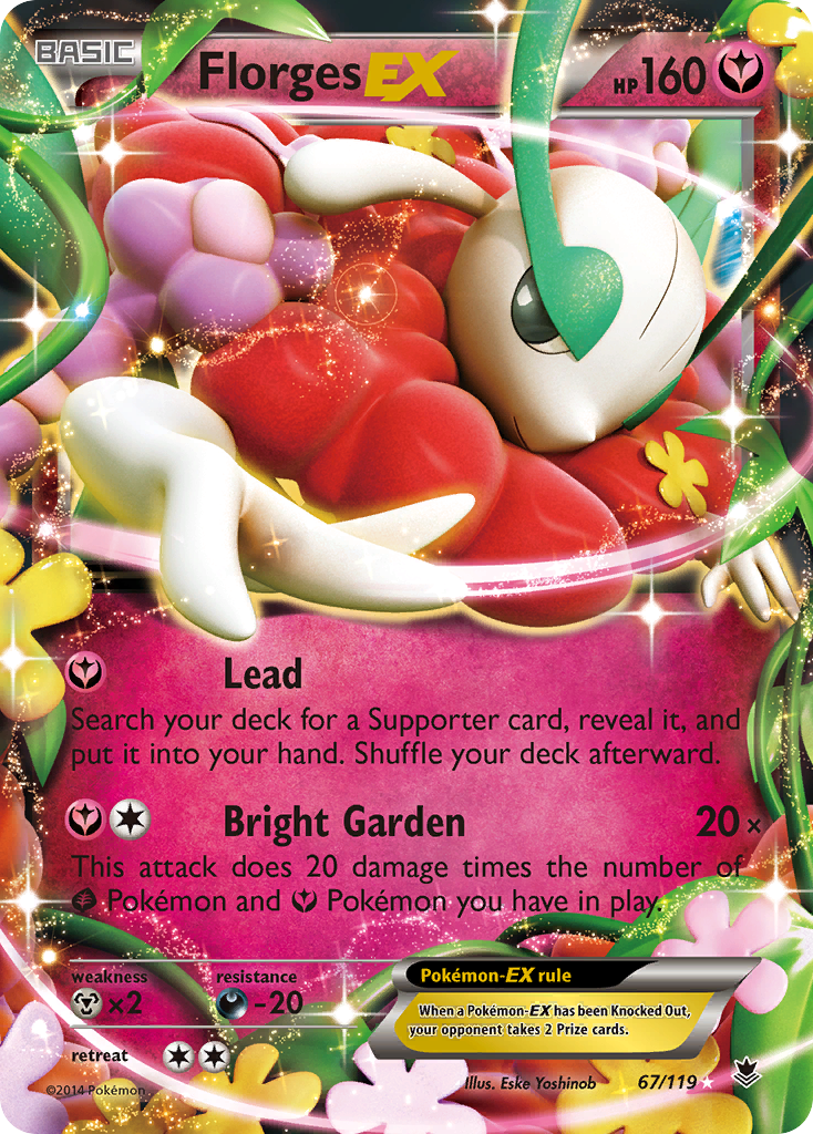 Florges EX (67/119) [XY: Phantom Forces] | Deep Dive Games St. Marys