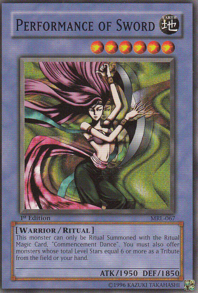 Performance of Sword [MRL-067] Common | Deep Dive Games St. Marys