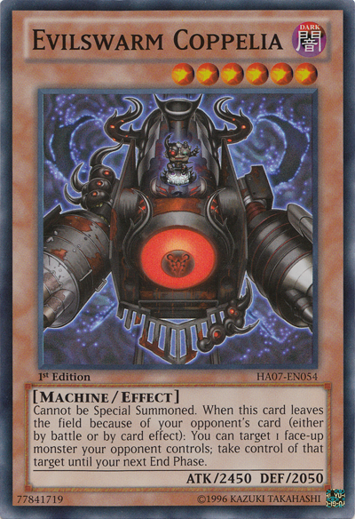 Evilswarm Coppelia [HA07-EN054] Super Rare | Deep Dive Games St. Marys