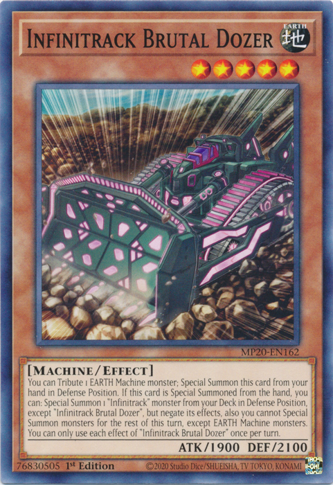 Infinitrack Brutal Dozer [MP20-EN162] Common | Deep Dive Games St. Marys