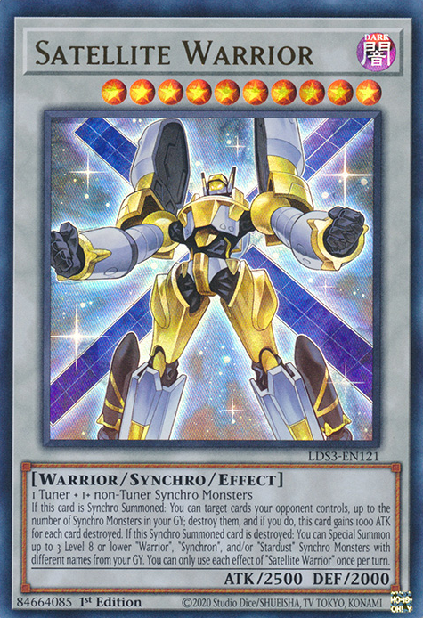 Satellite Warrior [LDS3-EN121] Ultra Rare | Deep Dive Games St. Marys