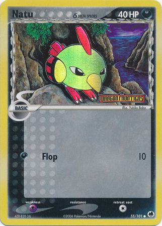 Natu (55/101) (Delta Species) (Stamped) [EX: Dragon Frontiers] | Deep Dive Games St. Marys