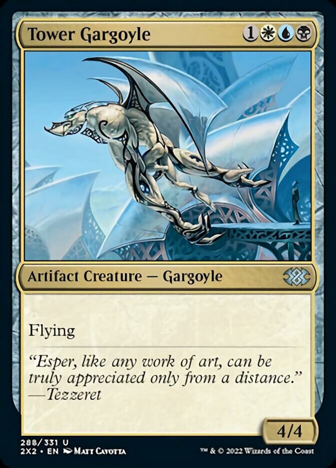 Tower Gargoyle [Double Masters 2022] | Deep Dive Games St. Marys