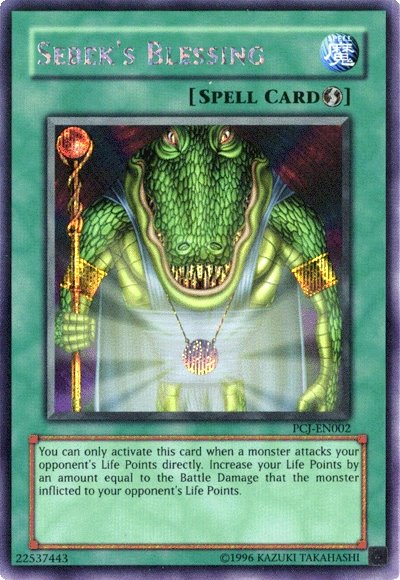Sebek's Blessing [PCJ-EN002] Prismatic Secret Rare | Deep Dive Games St. Marys