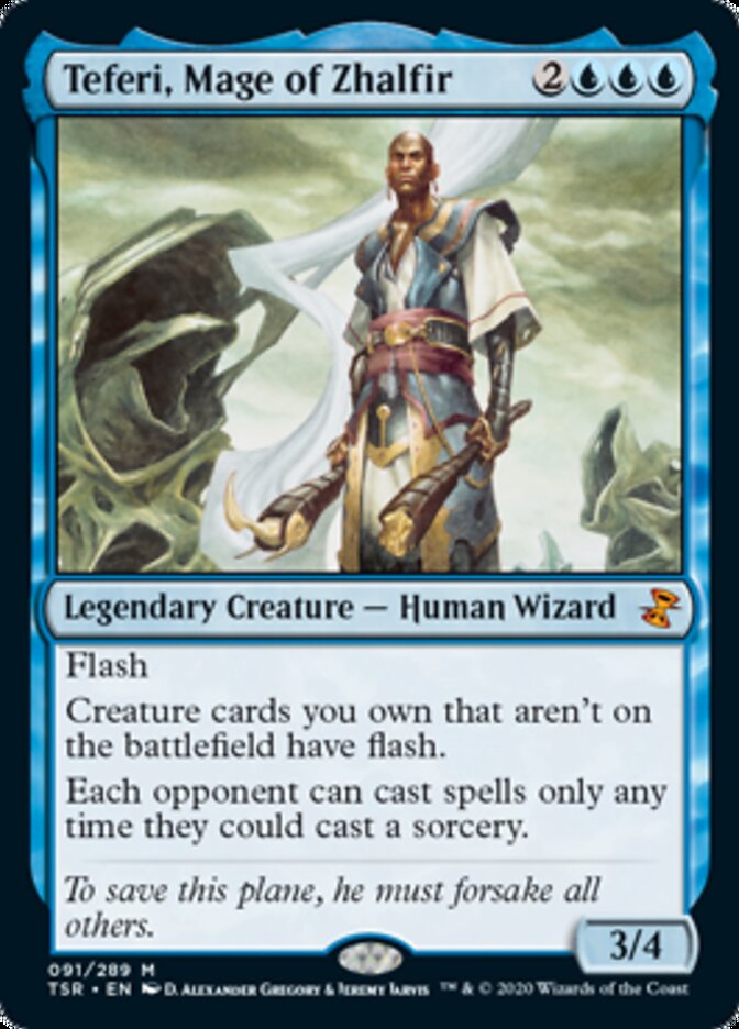 Teferi, Mage of Zhalfir [Time Spiral Remastered] | Deep Dive Games St. Marys