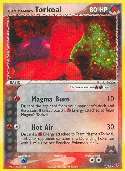 Team Magma's Torkoal (12/95) [EX: Team Magma vs Team Aqua] | Deep Dive Games St. Marys