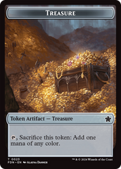 Goblin // Treasure Double-Sided Token [Foundations Tokens] | Deep Dive Games St. Marys