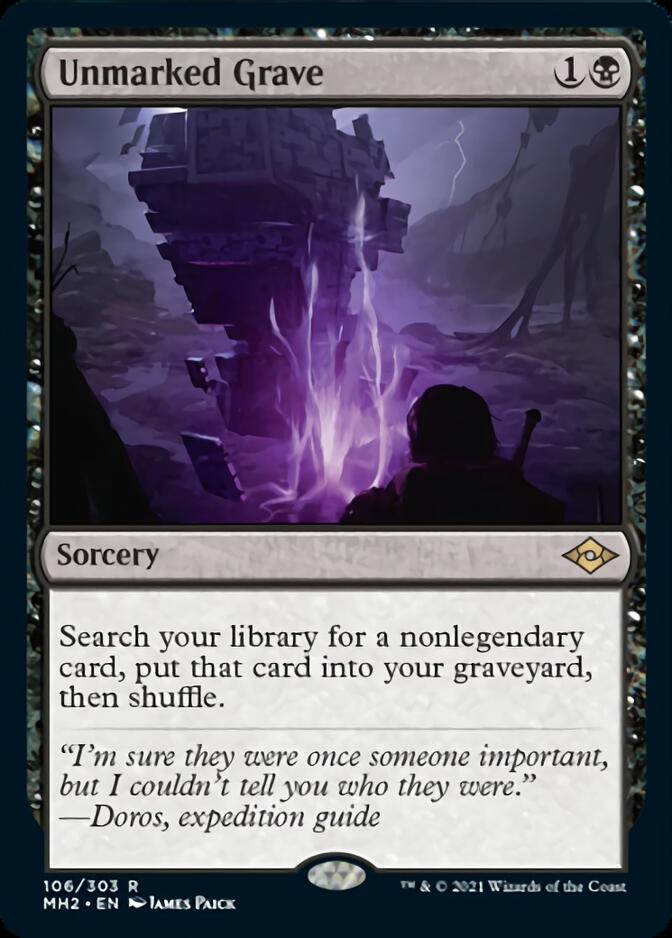 Unmarked Grave [Modern Horizons 2] | Deep Dive Games St. Marys