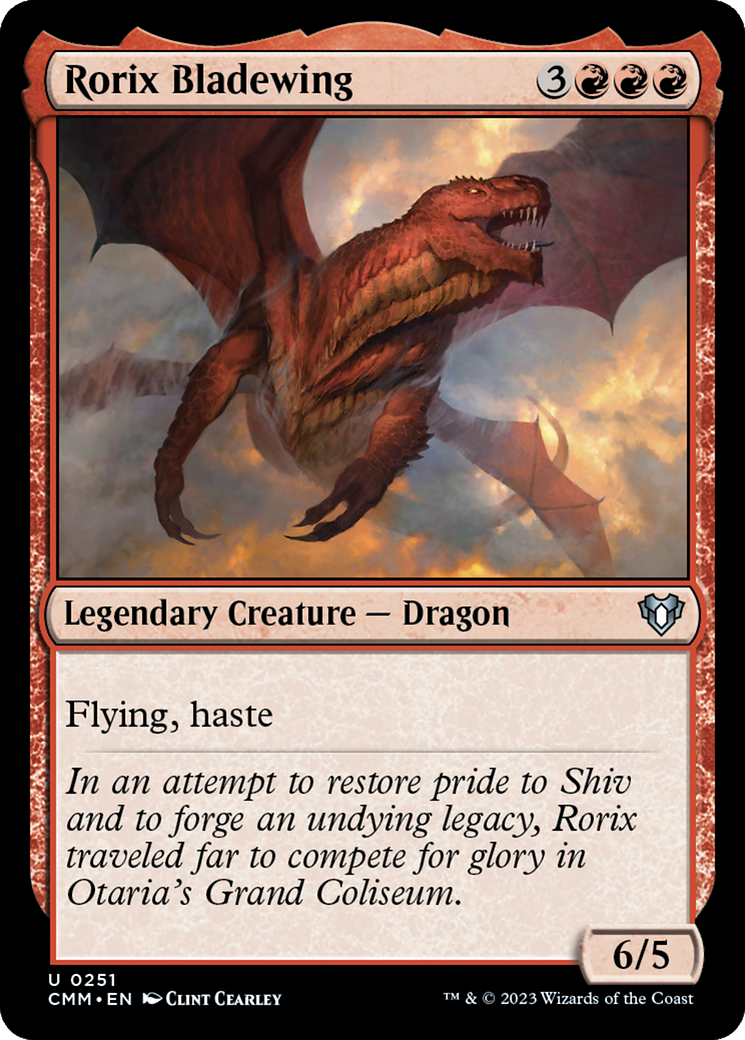 Rorix Bladewing [Commander Masters] | Deep Dive Games St. Marys