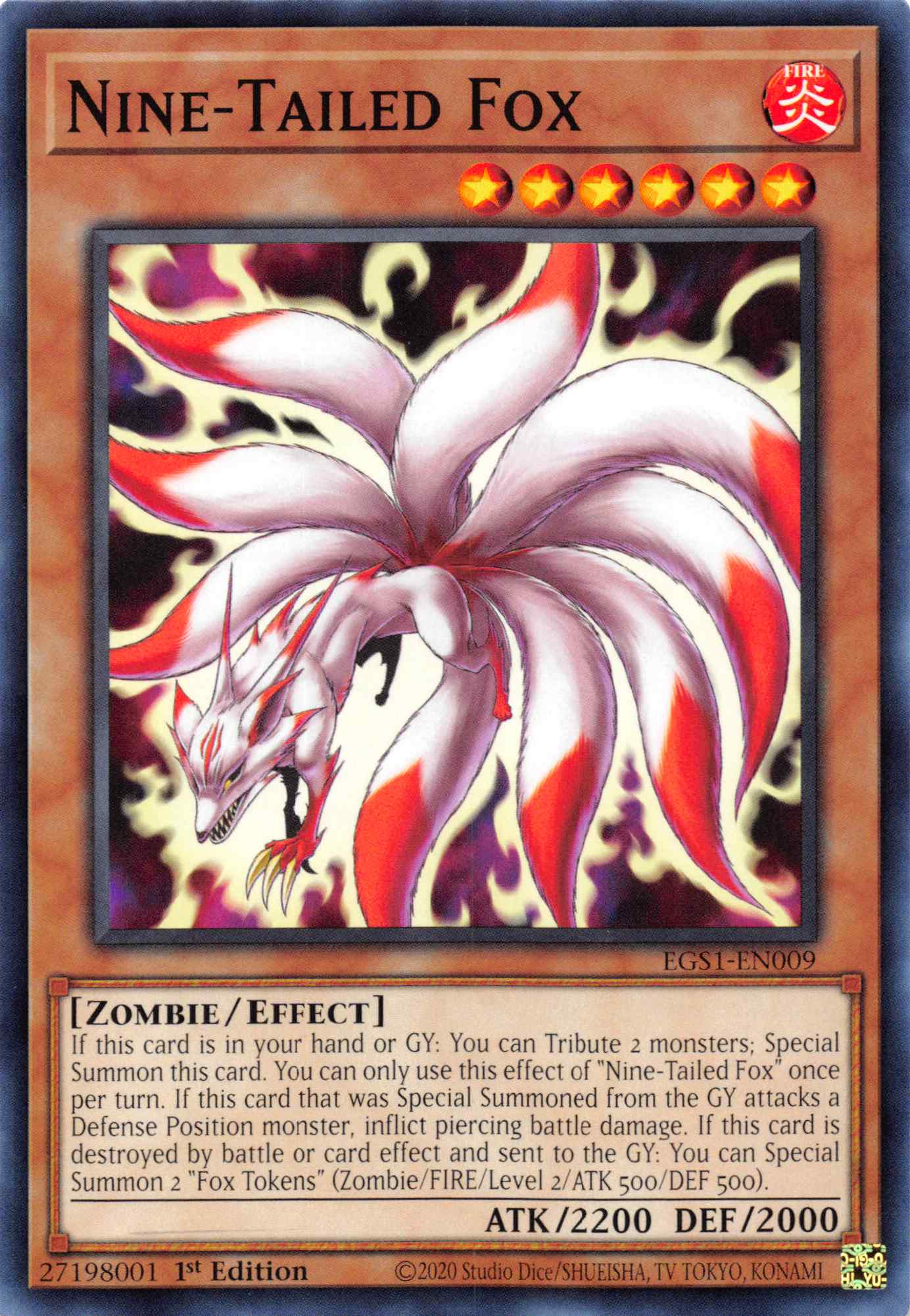 Nine-Tailed Fox [EGS1-EN009] Common | Deep Dive Games St. Marys