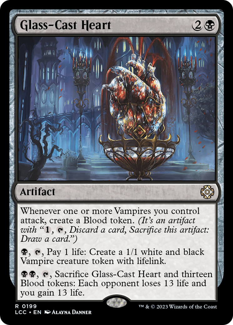 Glass-Cast Heart [The Lost Caverns of Ixalan Commander] | Deep Dive Games St. Marys