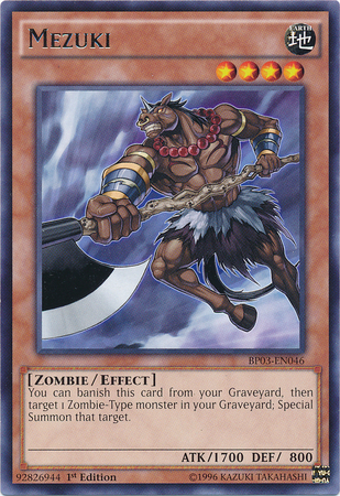 Mezuki [BP03-EN046] Rare | Deep Dive Games St. Marys