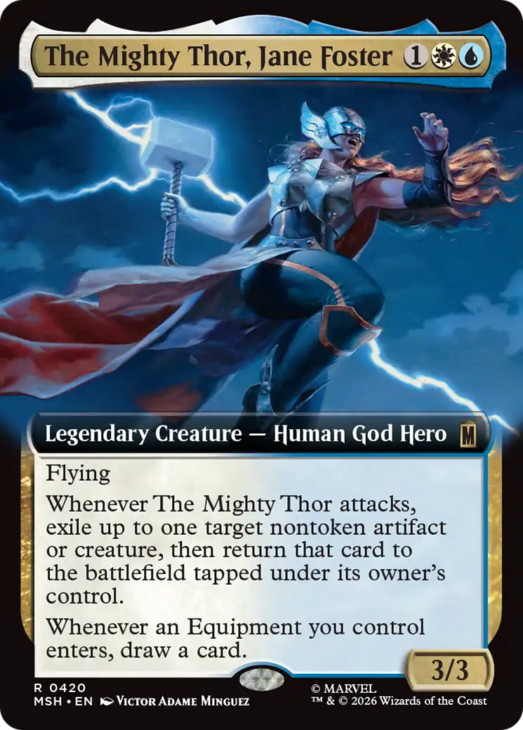 The Mighty Thor, Jane Foster (Extended Art) [Marvel Super Heroes] | Deep Dive Games St. Marys