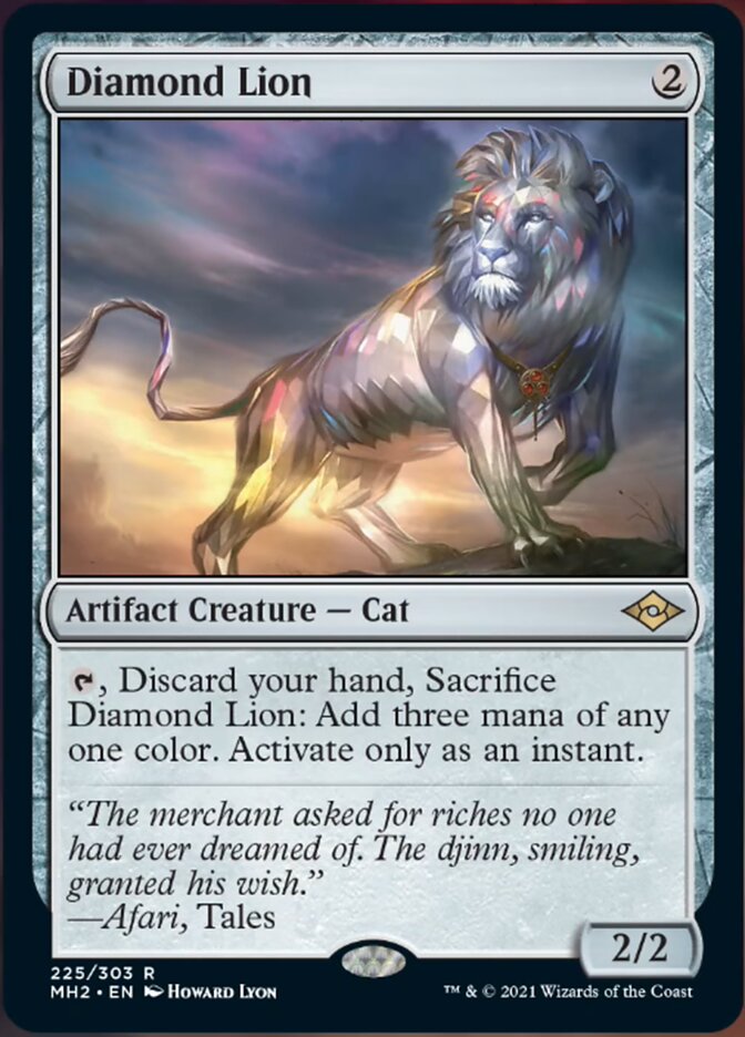 Diamond Lion [Modern Horizons 2] | Deep Dive Games St. Marys
