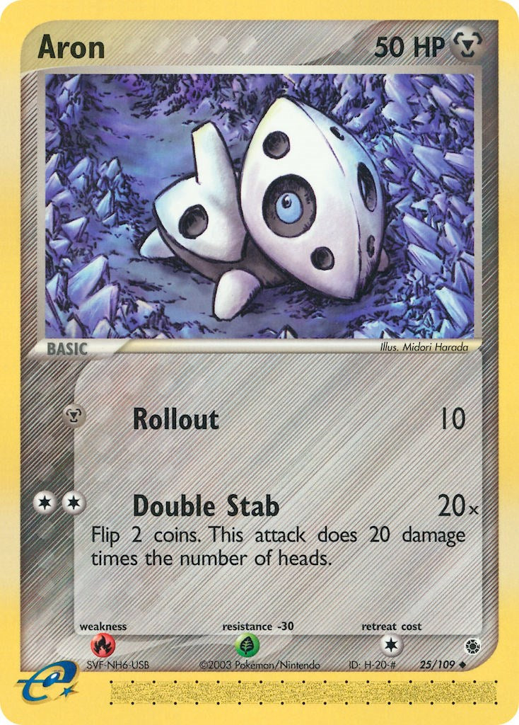 Aron (25/109) [EX: Ruby & Sapphire] | Deep Dive Games St. Marys