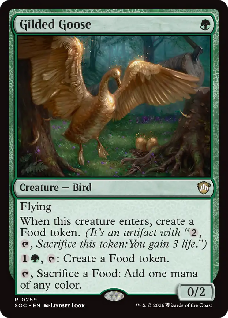 Gilded Goose [Secrets of Strixhaven Commander] | Deep Dive Games St. Marys